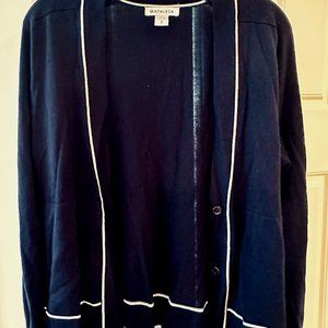 Athleta NWT Navy Cardigan Sz. S